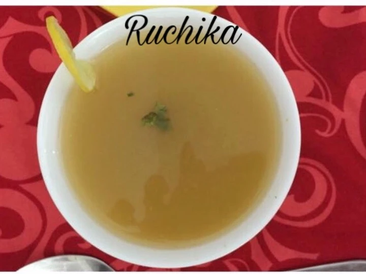 Recipe Vegetable Broth Soup which Delicious