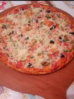صورة لوصفة بيتزا
