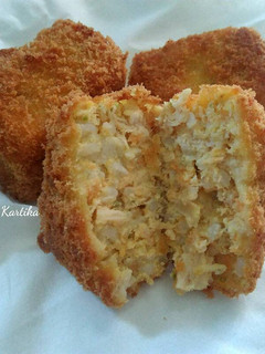Foto resep Nugget Nasi Ayam Wortel Buncis / MPASI 1+