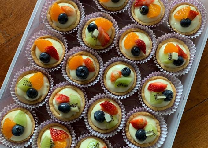 Simple Way to Make Quick Mini Fruit Tarts