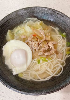 榨菜肉絲麵 的食譜成品照片