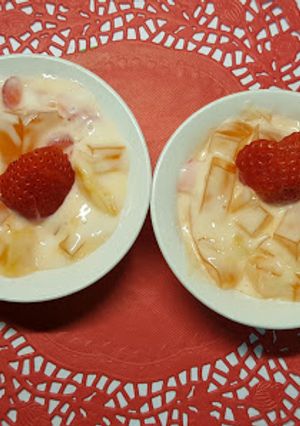 A picture of Healthy Gelatin salad.