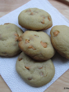 A picture of Mamma's Soft Chewy Butterscotch Chip Cookies.