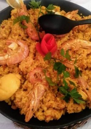Una foto de La paella de mi madre