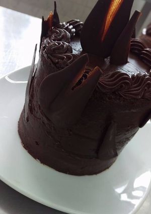 Una foto de Devil’s cake