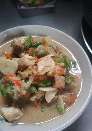Foto resep Lodeh tahu tempe