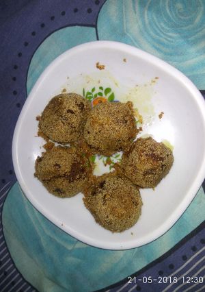 A picture of Alu cheese bolls.
