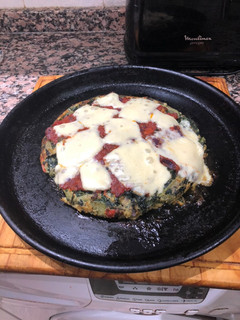 Una foto de Tortilla de acelga a la napolitana