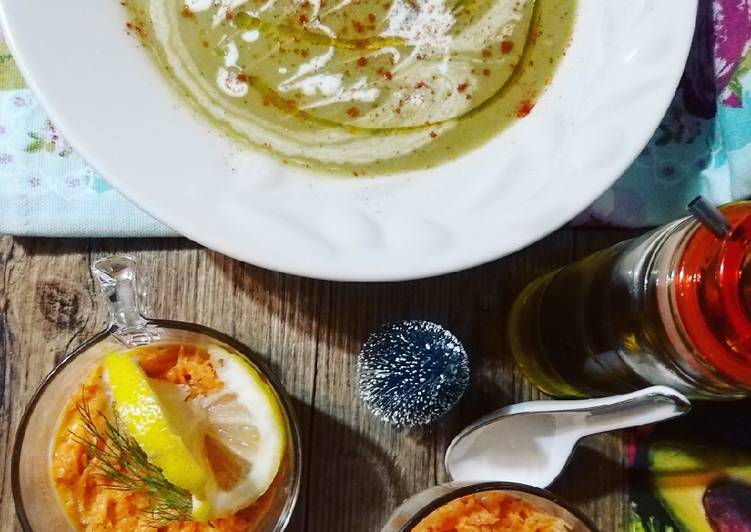 حساء البازلاء الجافة على الطريقة المغربية 🥣 (بصارة الجلبان)