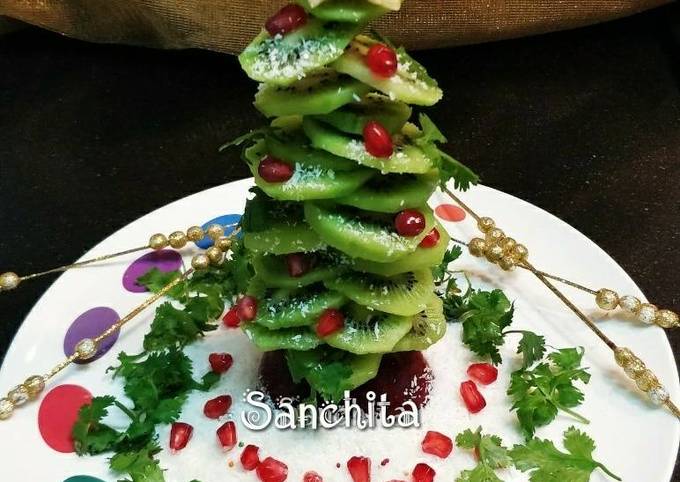 How to Prepare Favorite Christmas tree Fruit salad