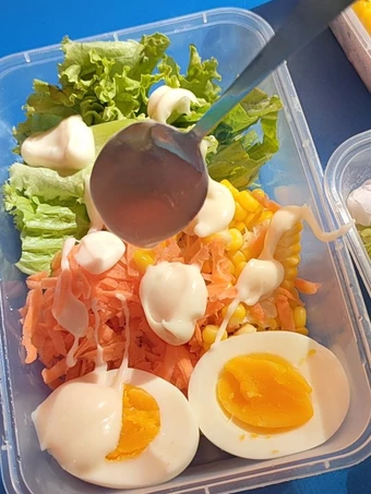 Cara Gampang Membuat Resep  #20 Salad Sayur Simple yang Bikin Ngiler, Bikin Ketagihan