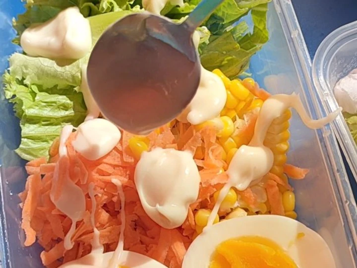 Cara Gampang Membuat Resep  #20 Salad Sayur Simple yang Bikin Ngiler, Bikin Ketagihan