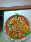 Chappathi with chicken curry