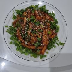 A picture of Crispy chilli potato.