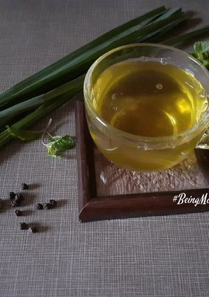 A picture of Lemongrass Spicy Tea/ Kadha.