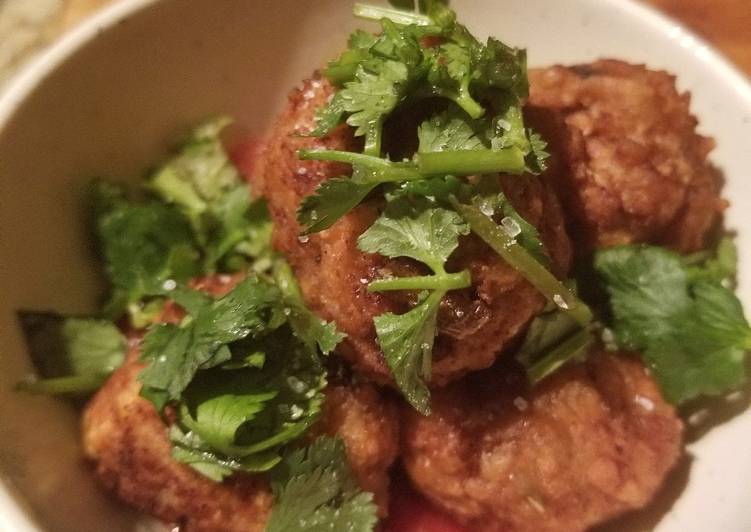 Recipe of Speedy Chicken meat balls