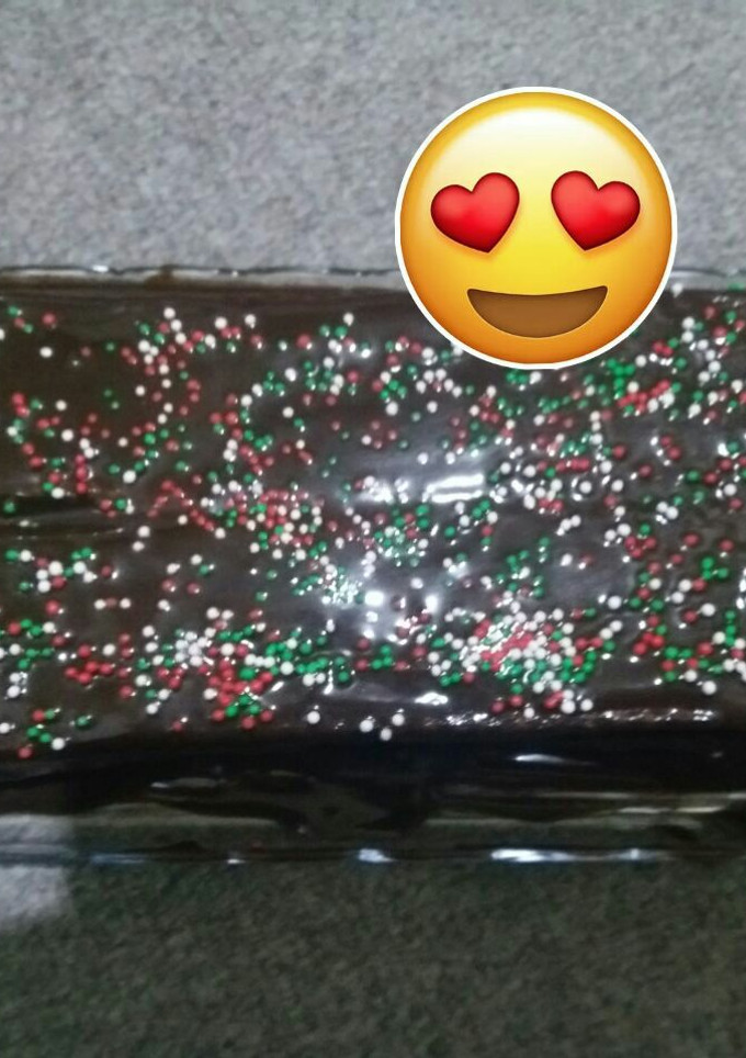 عکسی از دستور کیک یخچالی 😋