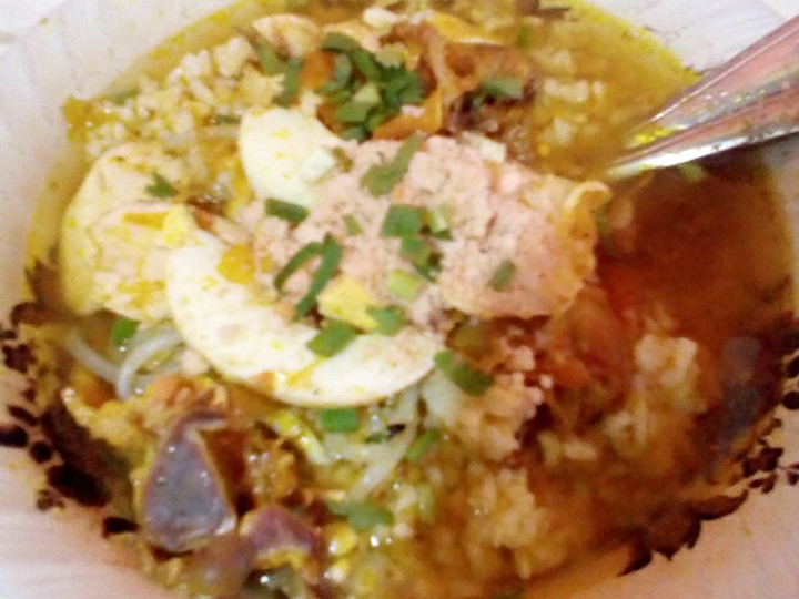 Resep Soto Ayam khas Lamongan, Bikin Ngiler