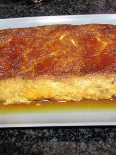 Foto principal de Budín de pan de molde Bimbo con calabaza al baño María