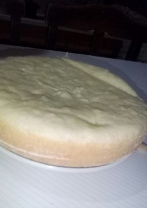 Una foto de Bizcochuelo de limón y vainilla❤
