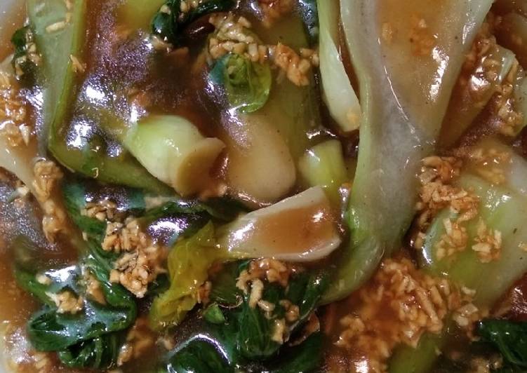 Kiat-kiat mengolah Pokcoy Garlic enak