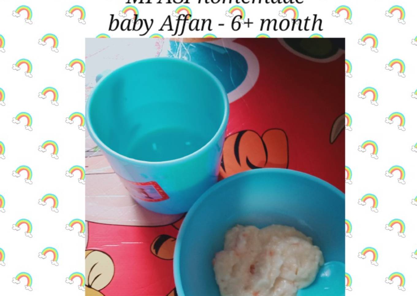 MPASI 6 BULAN,bubur ayam tahu wortel