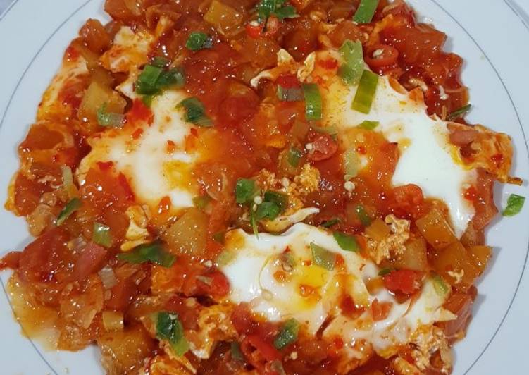 38. Shakshouka / Poached Eggs (Middle Eastern Countries)