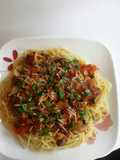 Fresh Garlic-Basil Pomodoro with Mushrooms