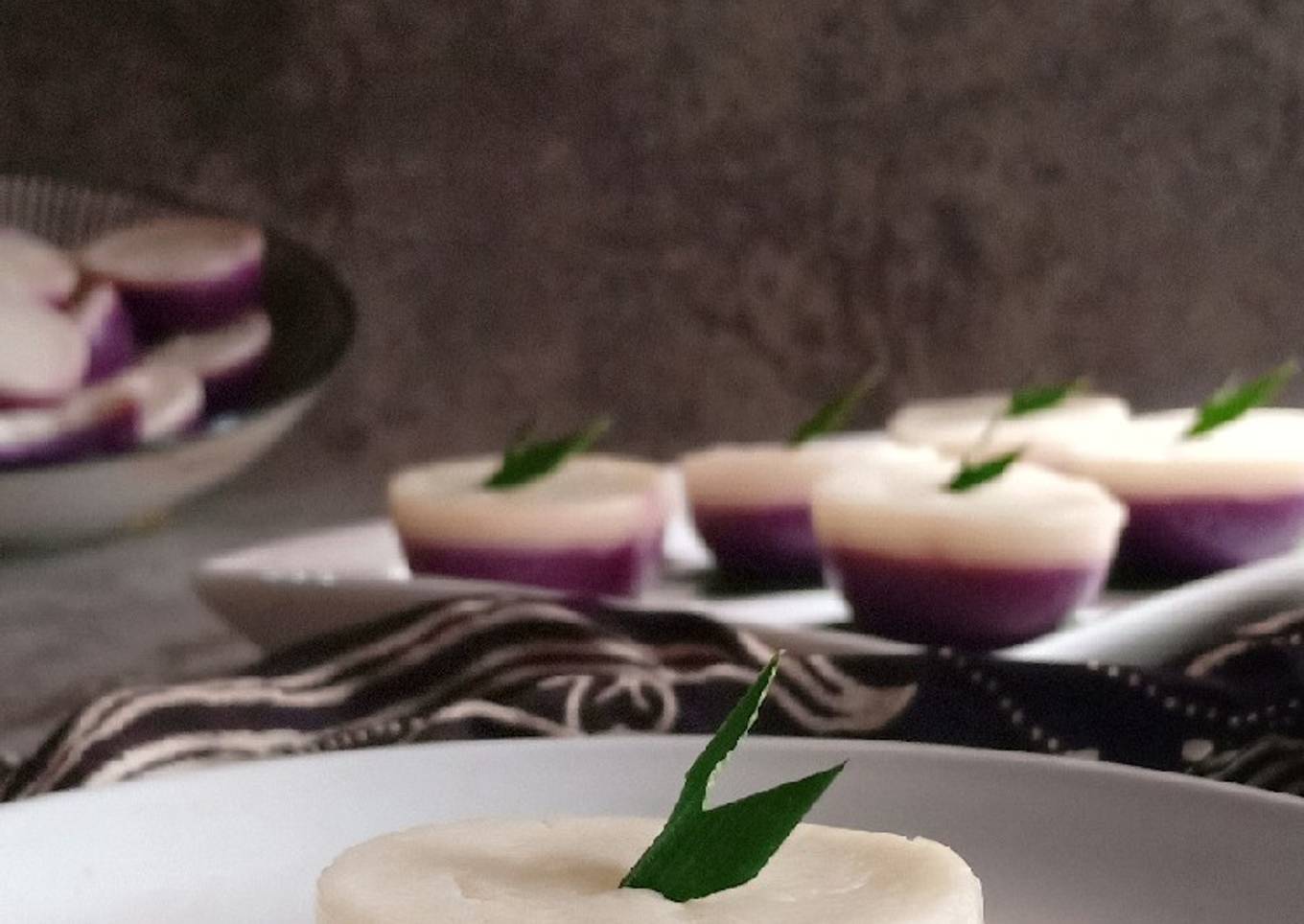 Kue Talam Ubi Ungu