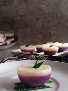 Foto resep Kue Talam Ubi Ungu