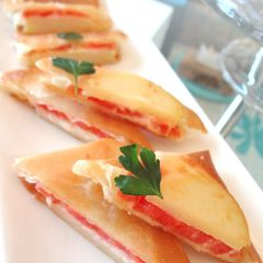 A picture of Veggie and Italian Spring Rolls For Vegans.