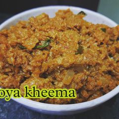 Veg Soya Kheema Masala | Spicy Minced Soya | Mealmaker Kheema Masala A picture of Veg Soya Kheema Masala | Spicy Minced Soya | Mealmaker Kheema Masala.