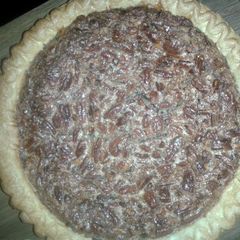 A picture of Grandmother's Pecan pie.