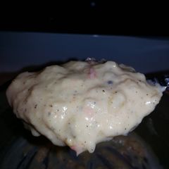 A picture of Bacon breakfast gravy.