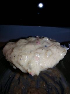 A picture of Bacon breakfast gravy.