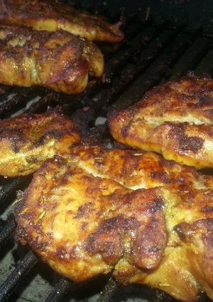 A picture of Copycat KFC grilled chicken.