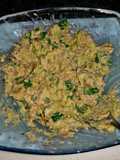 Avocado and Kippers Salad Sandwich