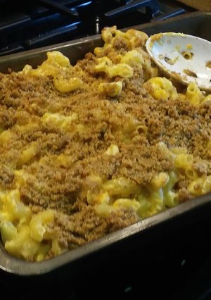 A picture of Mama's Homemade Mac-n-Cheese.