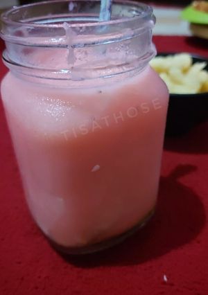 Foto resep Es Tape Sirup simple ala Those