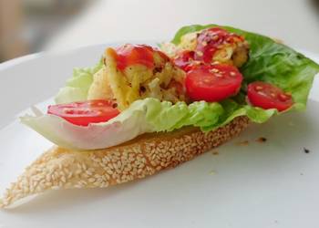 Ultimate Make Recipe Parmesan Scrambled Egg Baquette Home Style