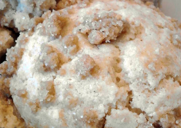 Steps to Make Speedy Eggnog Coffee Cake Muffins #1