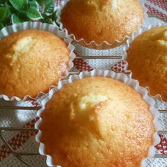 A picture of Butter-free Shio-Koji Madeleines.