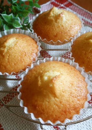 A picture of Butter-free Shio-Koji Madeleines.