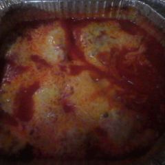 A picture of CHICKEN PARMESAN.