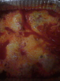 A picture of CHICKEN PARMESAN.