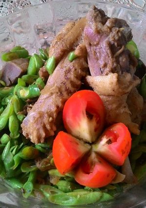 Foto resep Tumis buncis bebek pecking