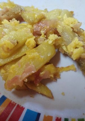 Una foto de Revuelto gramajo a mi manera!!