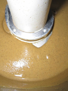 A picture of Sesame Paste in a Food Processor.
