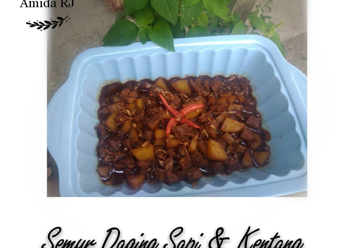 Semur Daging Sapi dan Kentang