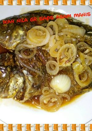 Foto resep Ikan nila gr saos asam manis